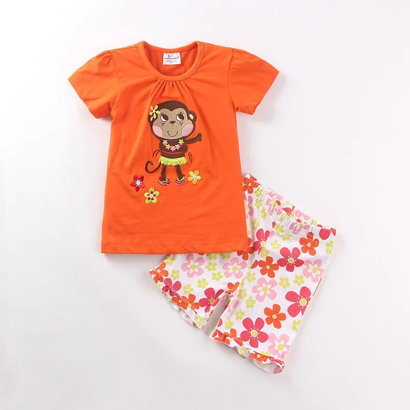 2023 Summer Children's Cartoon Monkey Clothing Sets Boys Girls Fashion embroidered shorts Short Sleeve Tops + Shorts Kids Suits
2023 Summer Children's Cartoon Monkey Clothing Sets Boys Girls Fashion embroidered shorts Short Sleeve Tops + Shorts Kids Suits