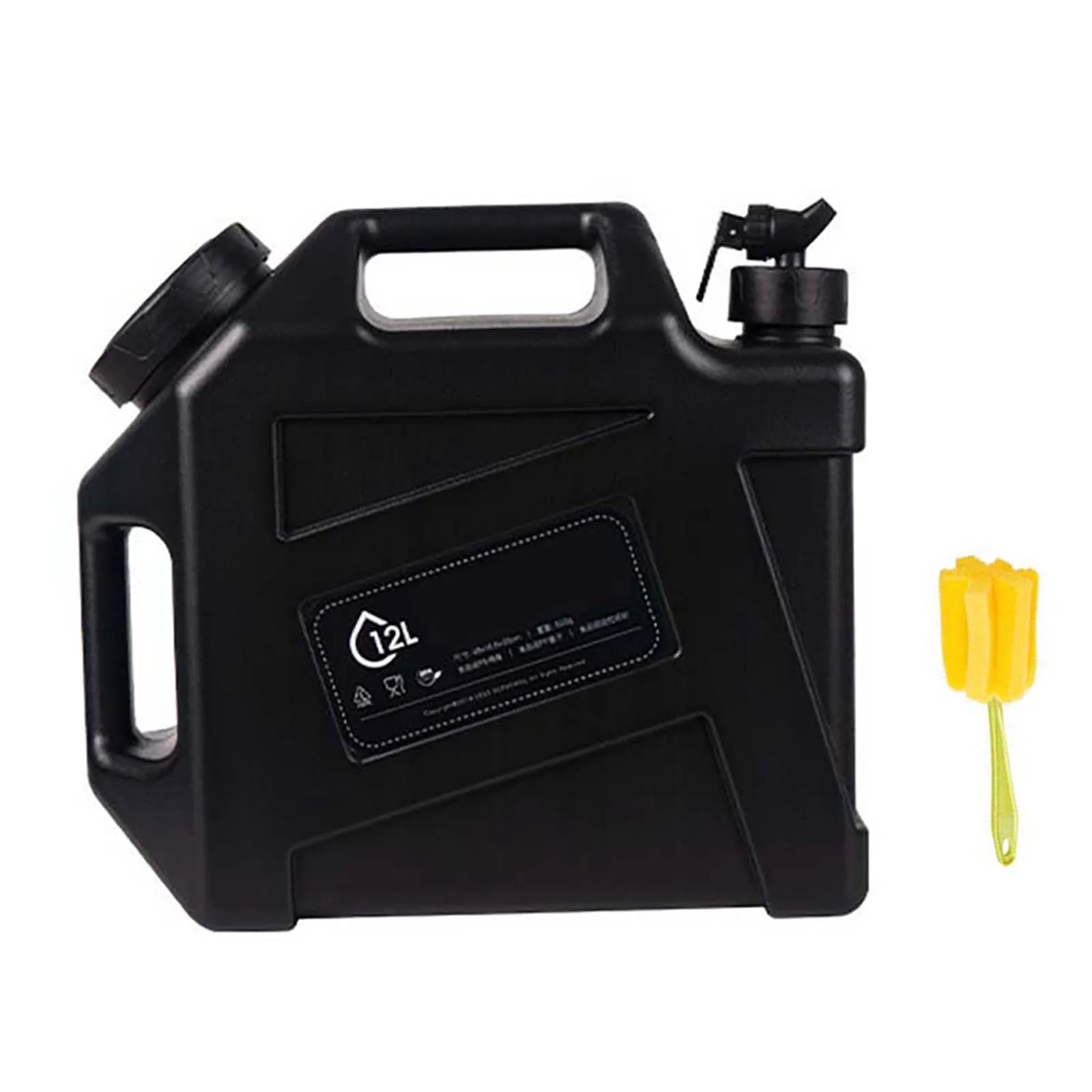 High Quality Water Tank Water Storage Bucket 12L Big Capacity Black Food Grade PP Portable With Cleaning Brush
High Quality Water Tank Water Storage Bucket 12L Big Capacity Black Food Grade PP Portable With Cleaning Brush