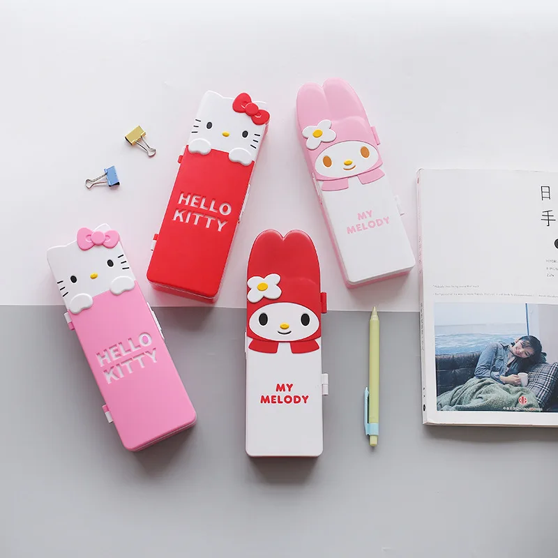 Sanrio Hellokitty Mymelody мультяшный пенбокс пластиковый ящик для хранения канцелярских принадлежностей милый трехмерный ящик для ручек коробка для канцелярских принадлежностей
Sanrio Hellokitty Mymelody мультяшный пенбокс пластиковый ящик для хранения канцелярских принадлежностей милый трехмерный ящик для ручек коробка для канцелярских принадлежностей