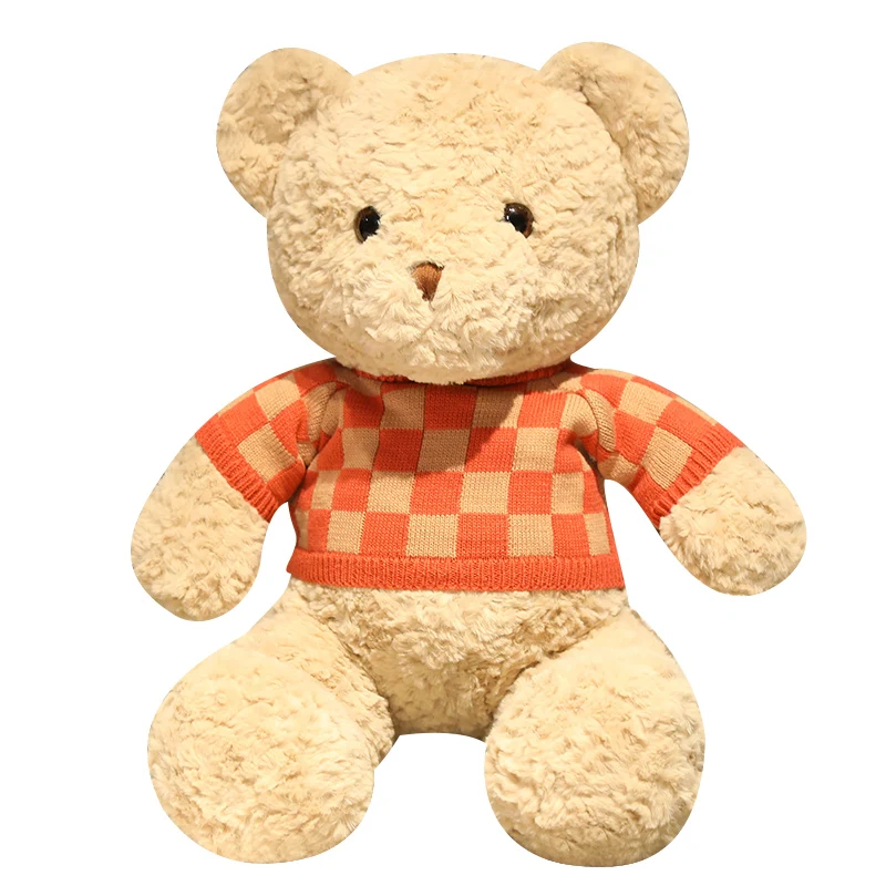 New Sweater Teddy Bear Plush Toy Stuffed Animal Kids Pillow Gift For Girls Boys Baby Adults Indoor Decoration Valentine Gift
New Sweater Teddy Bear Plush Toy Stuffed Animal Kids Pillow Gift For Girls Boys Baby Adults Indoor Decoration Valentine Gift