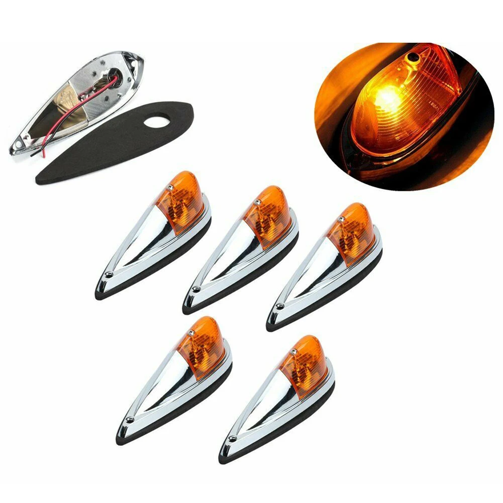 Durable High Quality Indoor Office Outdoor Cab Roof Lights Top Clearance Light 5 Pcs Amber Parts Rear Waterproof
Durable High Quality Indoor Office Outdoor Cab Roof Lights Top Clearance Light 5 Pcs Amber Parts Rear Waterproof