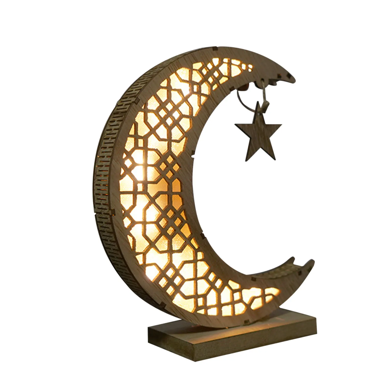 Eid Mubarak Tabletop LED Ramadan Kareem Desktop LED Light Crescent Shape Islam Muslim Eid Al Adha Luminous Decor For Home Party
Eid Mubarak Tabletop LED Ramadan Kareem Desktop LED Light Crescent Shape Islam Muslim Eid Al Adha Luminous Decor For Home Party