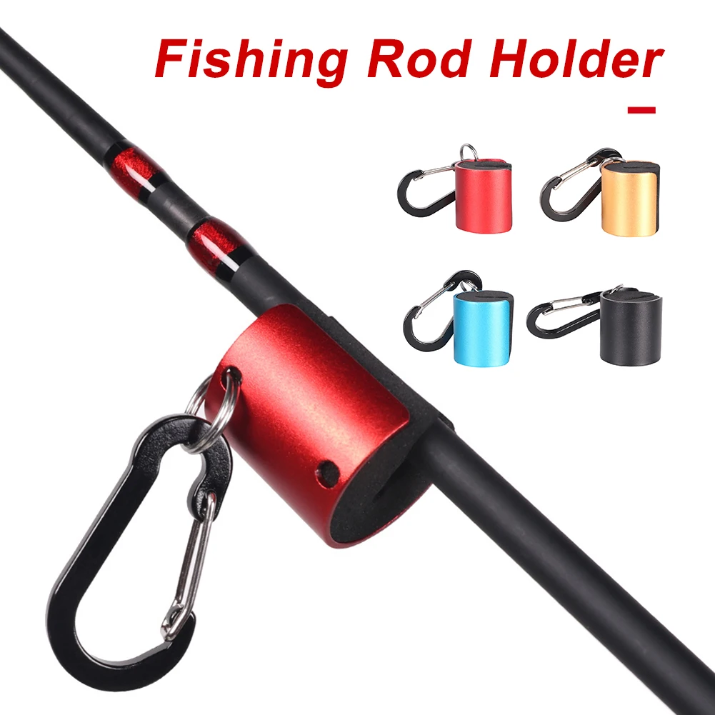 New Wearable Fishing Rod Holder Portable Metal Fishing Rod Clip with Keychain Fly Fishing Tackle Accessories Rod Assistant Tools
New Wearable Fishing Rod Holder Portable Metal Fishing Rod Clip with Keychain Fly Fishing Tackle Accessories Rod Assistant Tools