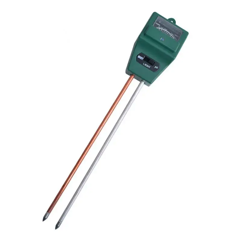 3 In1 Moisture Sunlight PH Meter Soil Water Acidity Humidity Light PH Test Garden Plants Flowers Moist Tester Testing Instrument
3 In1 Moisture Sunlight PH Meter Soil Water Acidity Humidity Light PH Test Garden Plants Flowers Moist Tester Testing Instrument