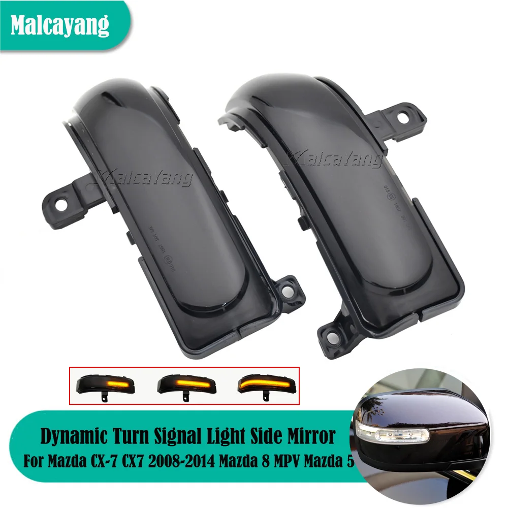 2X Car Accessories LED Dynamic Blinker Side Mirror Turn Signal Lights For Mazda CX-7 5 8 MPV 2011-2015 Flowing Repeater Lamp
2X Car Accessories LED Dynamic Blinker Side Mirror Turn Signal Lights For Mazda CX-7 5 8 MPV 2011-2015 Flowing Repeater Lamp