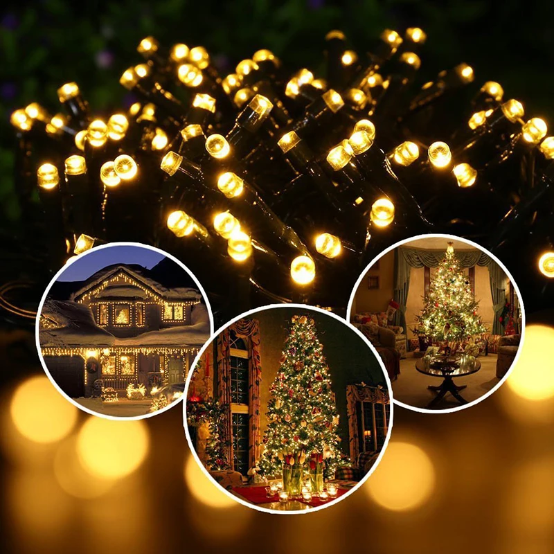 50/100/200 Led Solar Fairy Lights Outdoor Waterproof Street Garland Houses Christmas Garden Decorations String Light Strip Chain
50/100/200 Led Solar Fairy Lights Outdoor Waterproof Street Garland Houses Christmas Garden Decorations String Light Strip Chain