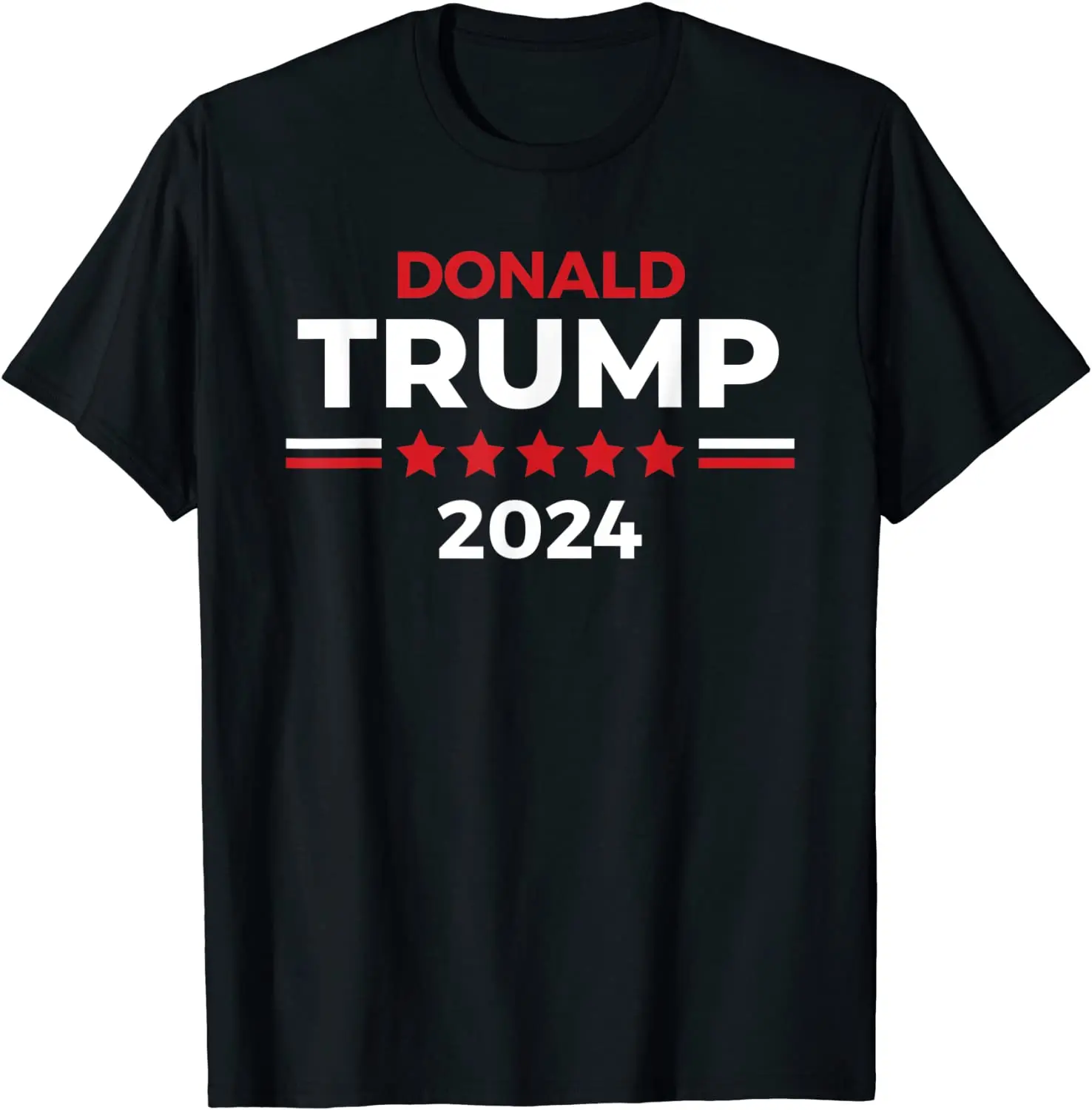 

Re Election of The President Donald Trump En 2024 T-Shirt. Premium Cotton Short Sleeve O-Neck Mens T Shirt New S-3XL