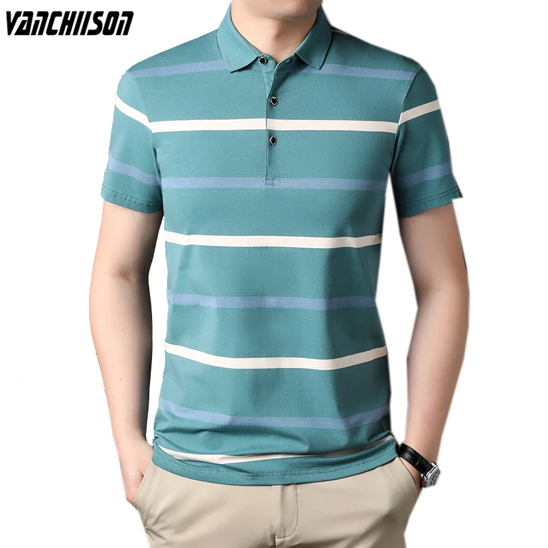 95% Cotton Men Polo Shirt Summer Tops Short Sleeve Stripes Young Male Fashion Casual Leisure Clothing 7128
95% Cotton Men Polo Shirt Summer Tops Short Sleeve Stripes Young Male Fashion Casual Leisure Clothing 7128