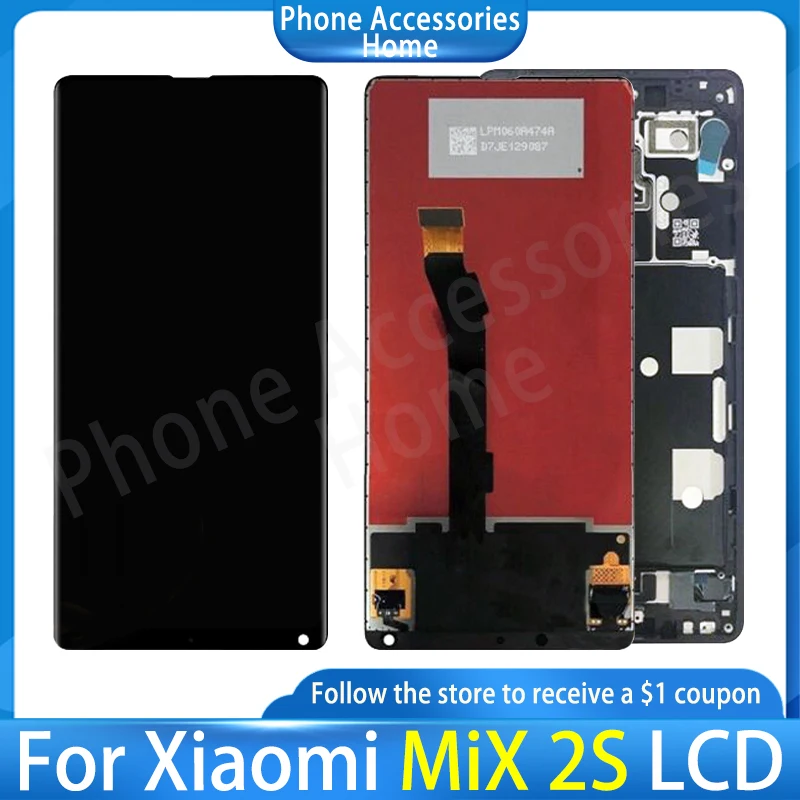 Original 5.99'' Display Replacement For Xiaomi Mi Mix 2S Mix2S LCD Touch Screen Digitizer Assembly for Mix2 S Repair parts
Original 5.99'' Display Replacement For Xiaomi Mi Mix 2S Mix2S LCD Touch Screen Digitizer Assembly for Mix2 S Repair parts