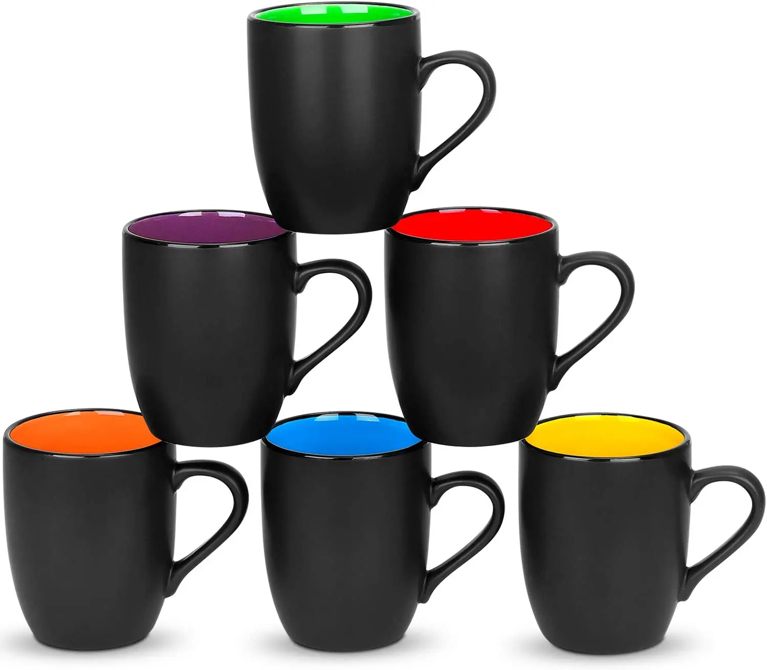 Large Coffee Mug Set 500ML Matte Ceramic Mug DeeCoo Matte Black Porcelain Mug Restaurant Drinking For Coffee Tea Juice Cocoa
Large Coffee Mug Set 500ML Matte Ceramic Mug DeeCoo Matte Black Porcelain Mug Restaurant Drinking For Coffee Tea Juice Cocoa
