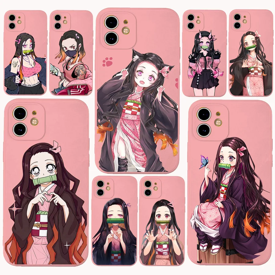 Demon Slayer Kamado Nezuko Phone Case for Iphone 11 12 13 11 Pro XS XR MAX 8 X SE XR Anime Girl Iphone Case
Demon Slayer Kamado Nezuko Phone Case for Iphone 11 12 13 11 Pro XS XR MAX 8 X SE XR Anime Girl Iphone Case