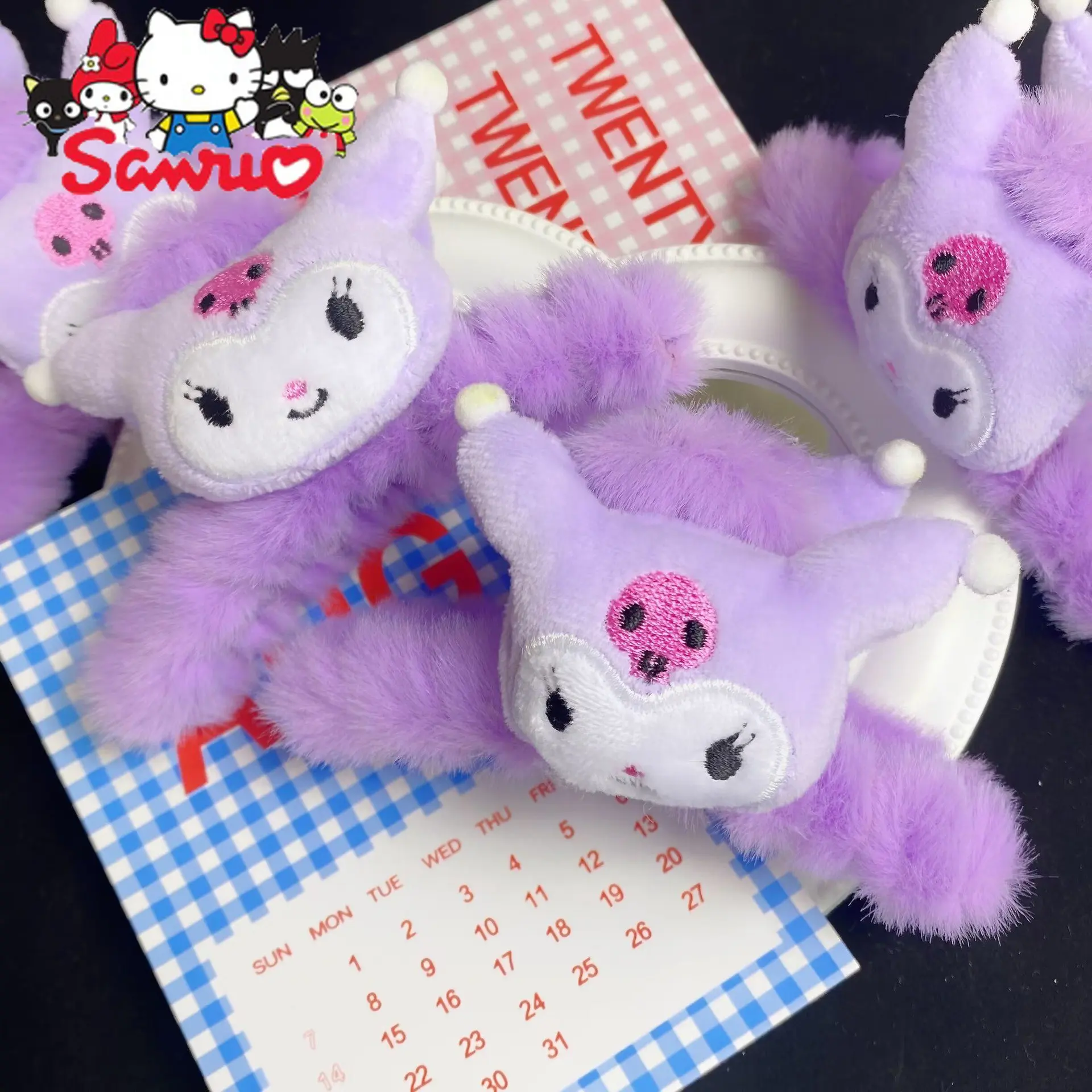 Sanrio Melody Kuromi Hair Grab Clip Autumn/Winter Style Cartoon Wool Japanese Cute Sweet Girl Hairpin Women Lovely Barrettes
Sanrio Melody Kuromi Hair Grab Clip Autumn/Winter Style Cartoon Wool Japanese Cute Sweet Girl Hairpin Women Lovely Barrettes