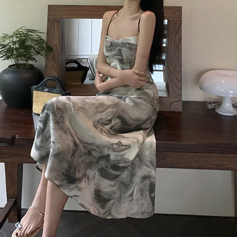 Женское винтажное платье миди на тонких бретельках, приталенное привлекательное облегающее платье с принтом французских чернил
Женское винтажное платье миди на тонких бретельках, приталенное привлекательное облегающее платье с принтом французских чернил