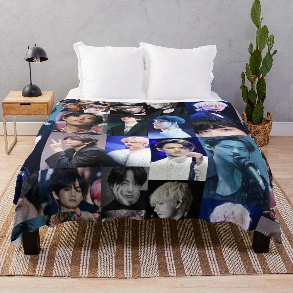 Одеяло Kim Taehyung, очень большое одеяло для гигантского дивана 
Одеяло Kim Taehyung, очень большое одеяло для гигантского дивана