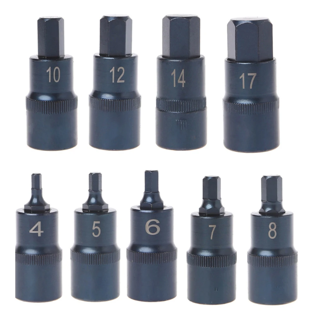 1pc 55mm 1/2" Drive Hexagon Bits Socket Screwdriver Wrench Set Drill Bit Adapter Hand Tools H4/H5/H6/H8/H10/H12/H14/H17/H19
1pc 55mm 1/2" Drive Hexagon Bits Socket Screwdriver Wrench Set Drill Bit Adapter Hand Tools H4/H5/H6/H8/H10/H12/H14/H17/H19