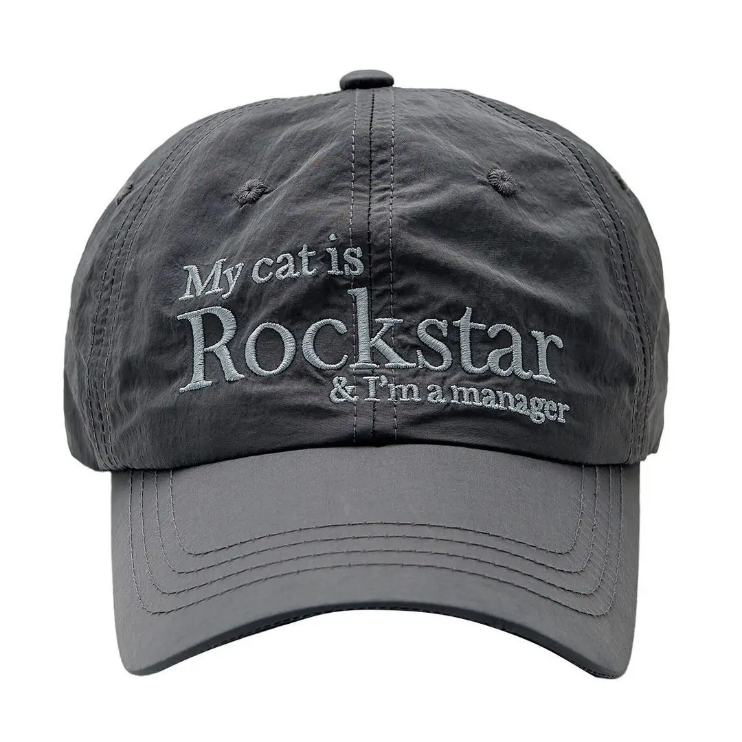 Весенне-летняя кепка My Catis Rockstar с вышитыми буквами, Нейлоновая кепка, бейсболка с мягким верхом
Весенне-летняя кепка My Catis Rockstar с вышитыми буквами, Нейлоновая кепка, бейсболка с мягким верхом