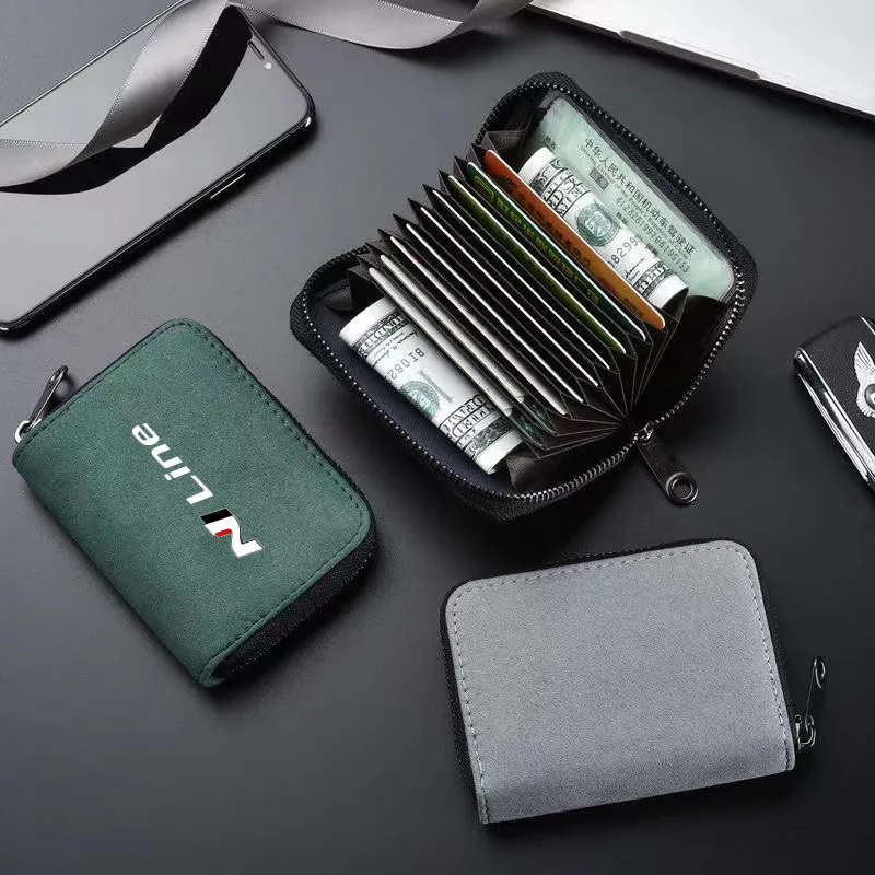 For N Line Driver's License Business Card Holder Suede Leather Wallet Card Holder Zipper Pocket Card Case Auto Parts
For N Line Driver's License Business Card Holder Suede Leather Wallet Card Holder Zipper Pocket Card Case Auto Parts