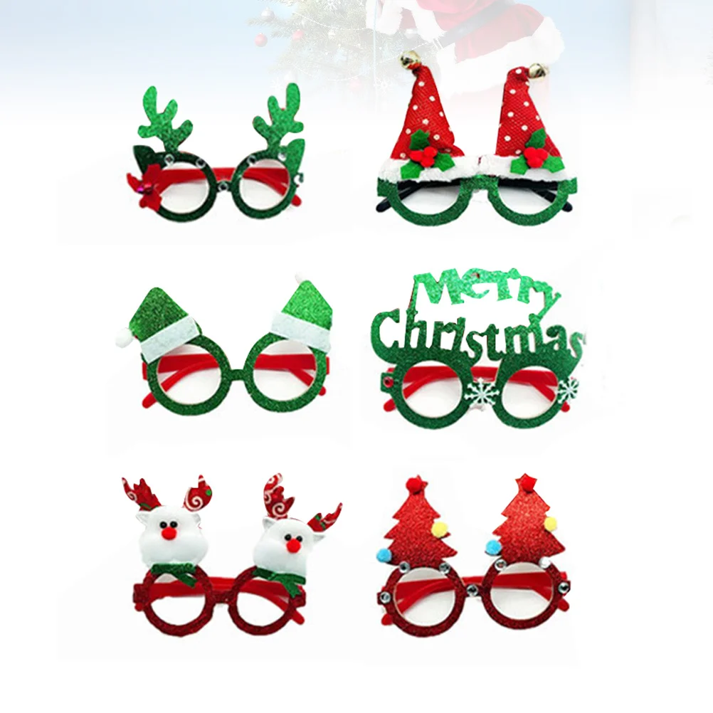 Christmas Props Glasses Party Photo Booth Holidaycostume Eyeglasses Novelty Decoration Kids Funny Frames Frame Santa Eyeglass
Christmas Props Glasses Party Photo Booth Holidaycostume Eyeglasses Novelty Decoration Kids Funny Frames Frame Santa Eyeglass
