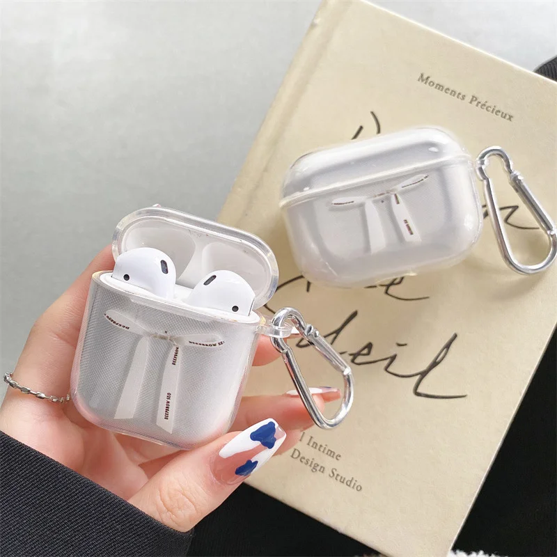 For AirPods 1 2 3 Pro Earphone Case Simple Sweet Letter Bow Tie Transparent Silicone Soft Anti-fall Bluetooth Earphone Shell
For AirPods 1 2 3 Pro Earphone Case Simple Sweet Letter Bow Tie Transparent Silicone Soft Anti-fall Bluetooth Earphone Shell