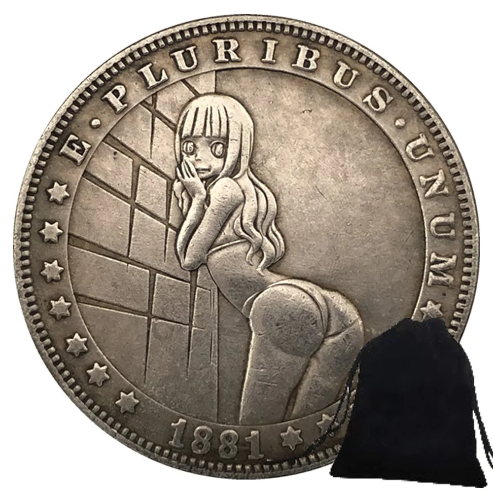 Girl By The Wall Hobo Nickel Couple Coins Funny Game Decision Coin Collectible Lucky Commemorative Coin Novelty Badge+Gift Bag
Girl By The Wall Hobo Nickel Couple Coins Funny Game Decision Coin Collectible Lucky Commemorative Coin Novelty Badge+Gift Bag