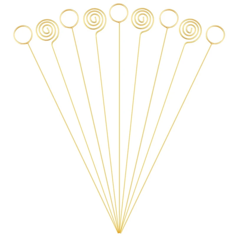 40Pcs Floral Card Holder Picks Card Holder Metal Wire Card Note Photo Memo Holder Table Number Pictures Clip Holder 
40Pcs Floral Card Holder Picks Card Holder Metal Wire Card Note Photo Memo Holder Table Number Pictures Clip Holder