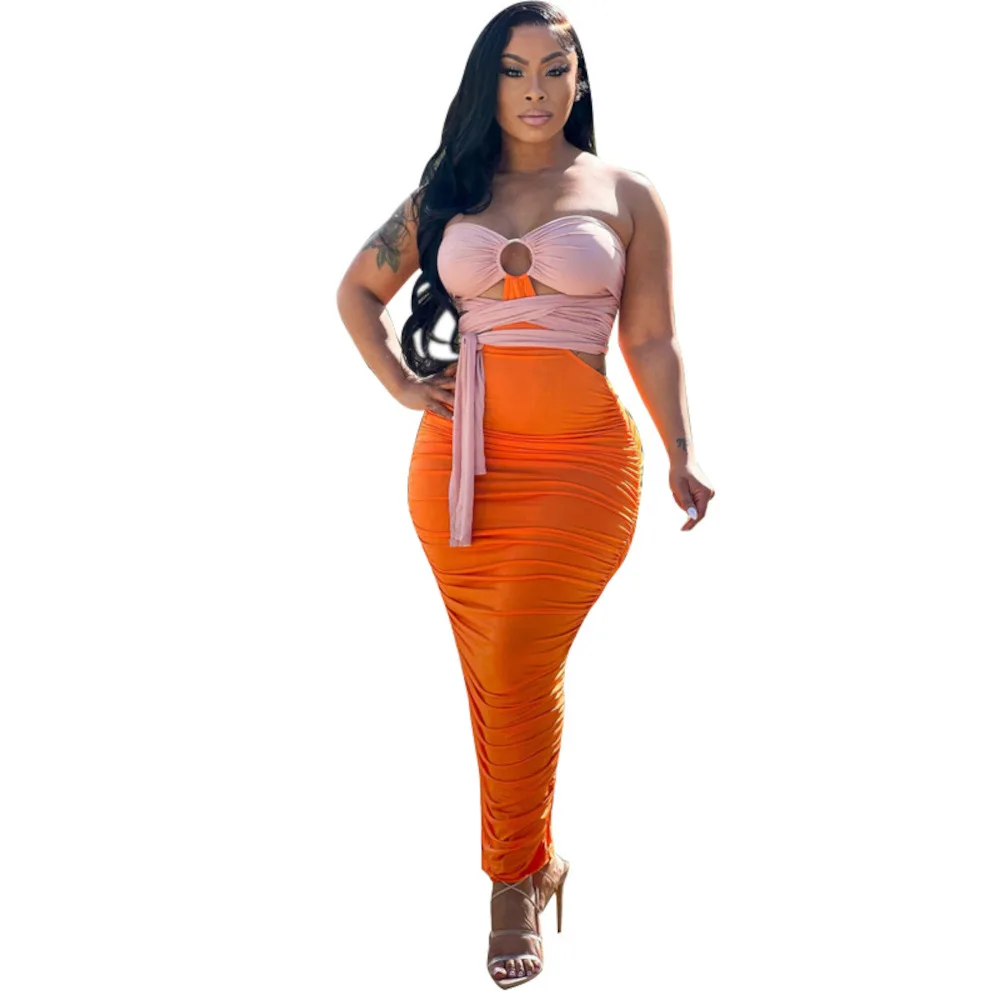 Sexy Skinny Women Dress Strapless Hollow Out Robe Bodycon Party Vestidos Women Pack Hip Long Pencil Dresses
Sexy Skinny Women Dress Strapless Hollow Out Robe Bodycon Party Vestidos Women Pack Hip Long Pencil Dresses