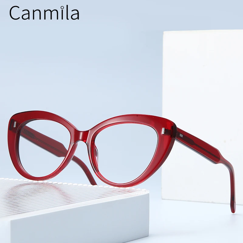 Colorful Cat Eye Acetate Glasses Frame For Men Women Fashion Trend Optical Myopia Prescription Eyeglasses Luxury Eyewear BOA1200
Colorful Cat Eye Acetate Glasses Frame For Men Women Fashion Trend Optical Myopia Prescription Eyeglasses Luxury Eyewear BOA1200