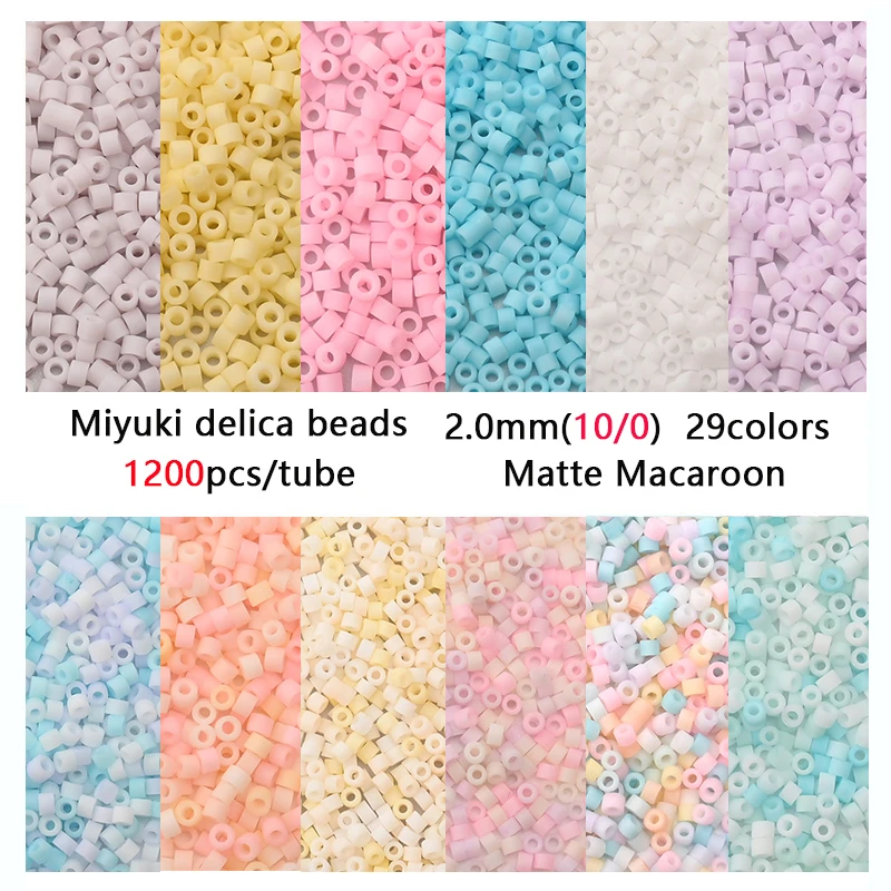 1200Pieces Matte Pony Beads 10/0 2mm Mini Miyuki Delica Beads for DIY Bracelet Necklaces Craft Jewelry Making Supplies
1200Pieces Matte Pony Beads 10/0 2mm Mini Miyuki Delica Beads for DIY Bracelet Necklaces Craft Jewelry Making Supplies
