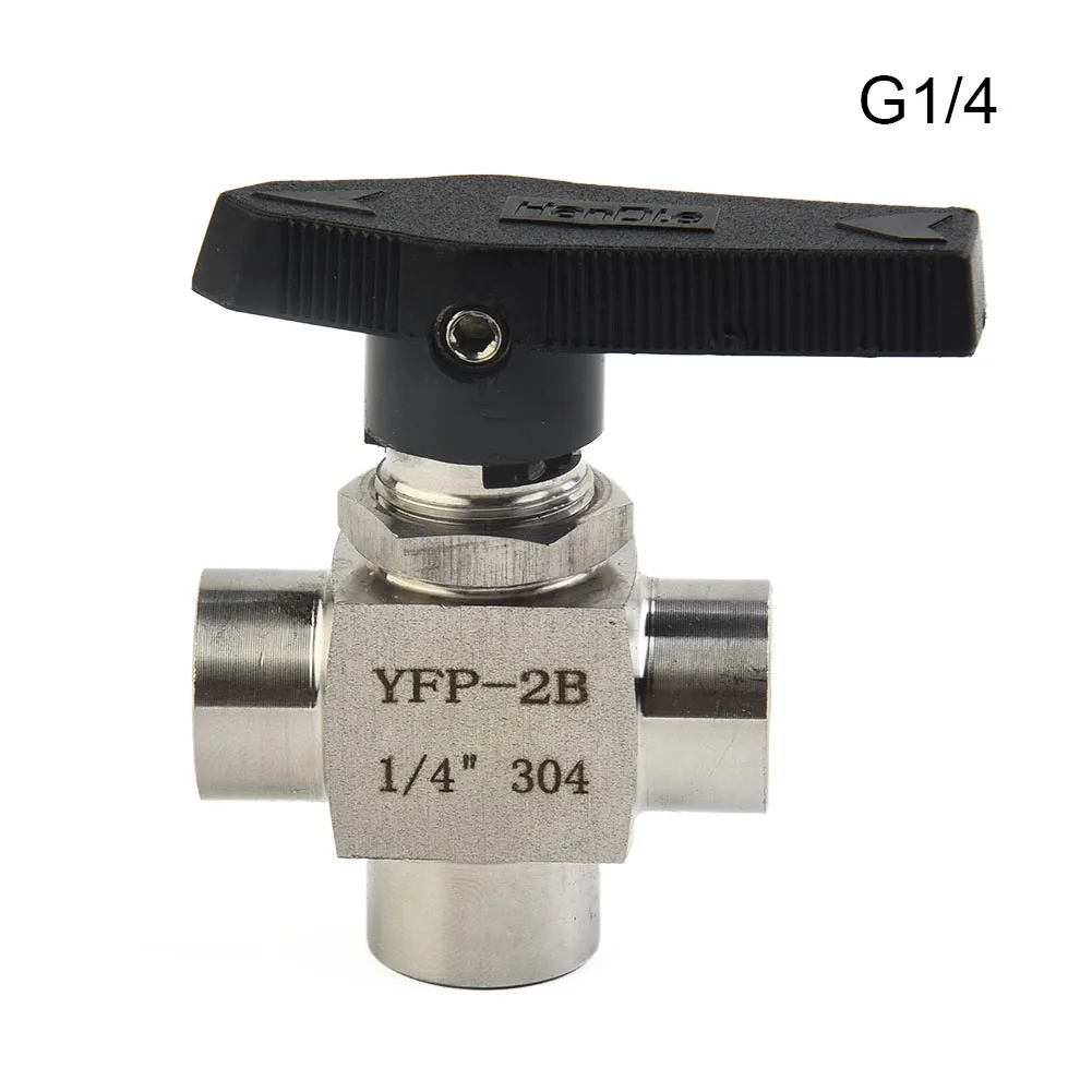 1pcs 3 Way Ball Valve 304 Stainless Steel BSPP Female Thread Valve G1/8 G1/4 G3/8 G1/2 For Water Oil Gas Fuel Plumbing Accessory
1pcs 3 Way Ball Valve 304 Stainless Steel BSPP Female Thread Valve G1/8 G1/4 G3/8 G1/2 For Water Oil Gas Fuel Plumbing Accessory