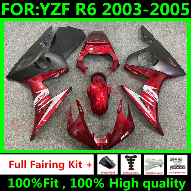 NEW ABS Motorcycle Injection full Fairing Kit fit For YZF R6 2003 2004 2005 YFZ-R6 03 04 05 Bodywork Fairings kit set red white
NEW ABS Motorcycle Injection full Fairing Kit fit For YZF R6 2003 2004 2005 YFZ-R6 03 04 05 Bodywork Fairings kit set red white