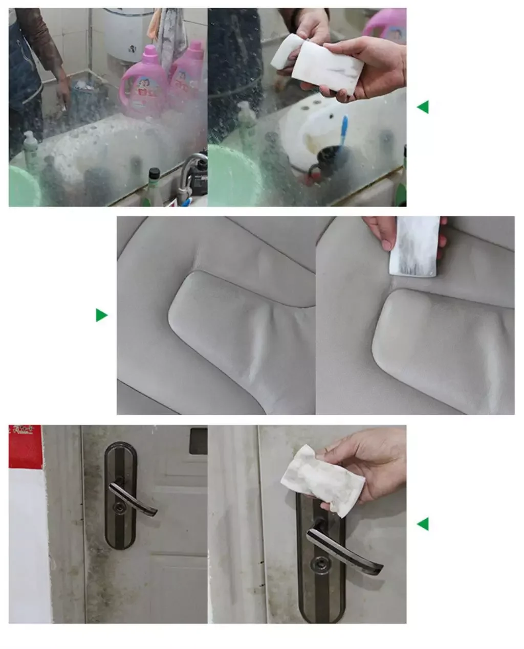 PCS White Magic Sponge Eraser Melamine Cleaner Multi-Functional Kitchen Bathroom Cleaning Tools Sponge 100*58*20mm
PCS White Magic Sponge Eraser Melamine Cleaner Multi-Functional Kitchen Bathroom Cleaning Tools Sponge 100*58*20mm
