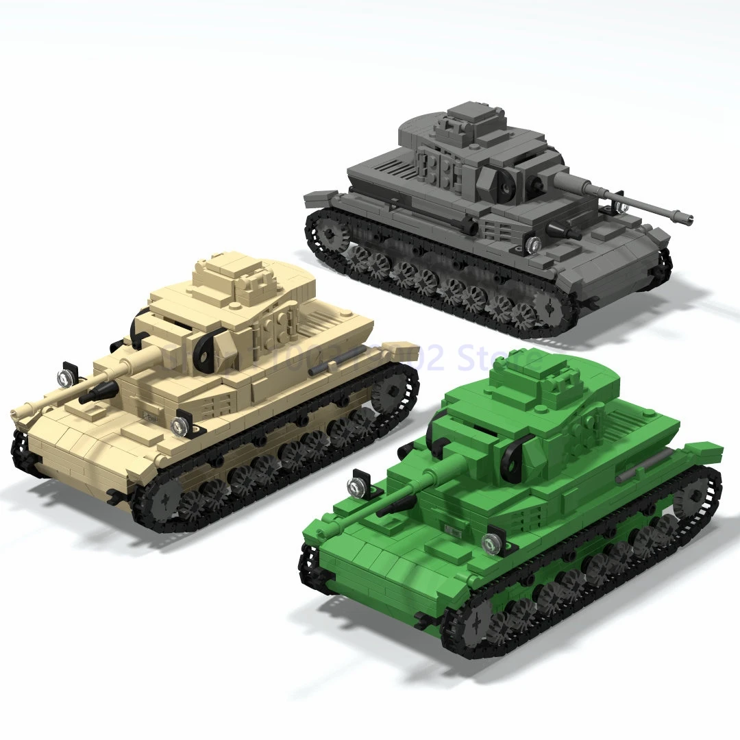 Танк Второй мировой войны, военное оружие Panzer IV ausf F2 moc, набор строительных блоков, развивающая креативная игрушка для детей, подарки для дет...
Танк Второй мировой войны, военное оружие Panzer IV ausf F2 moc, набор строительных блоков, развивающая креативная игрушка для детей, подарки для дет...