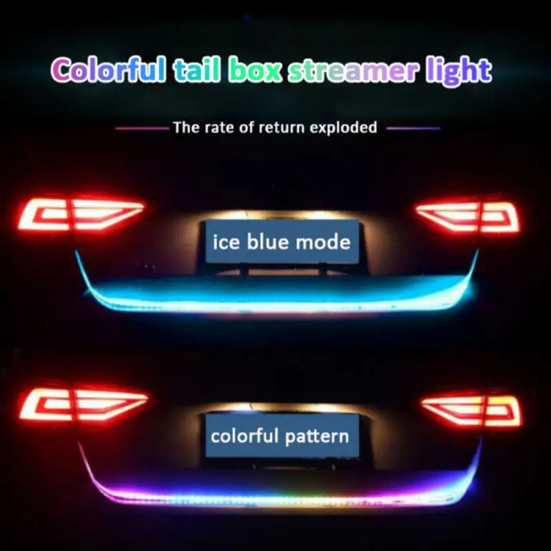 Задний фонарь БАГАЖНИКА АВТОМОБИЛЯ, стоп-сигнал, задний фонарь, полоса 120 см, цветная светодиодная лента заднего хода, предупреждающая лампа... 
Задний фонарь БАГАЖНИКА АВТОМОБИЛЯ, стоп-сигнал, задний фонарь, полоса 120 см, цветная светодиодная лента заднего хода, предупреждающая лампа...