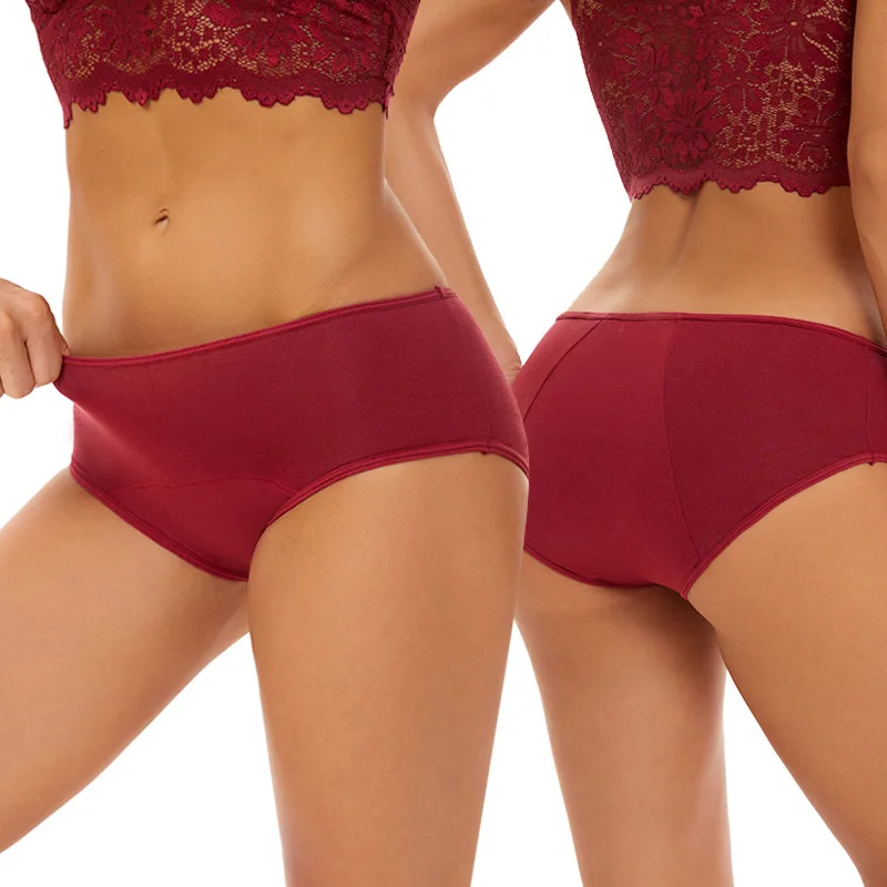 Plus size women's underwear physiological pants with high menstrual flow postpartum underwear C-shaped low waist
Plus size women's underwear physiological pants with high menstrual flow postpartum underwear C-shaped low waist