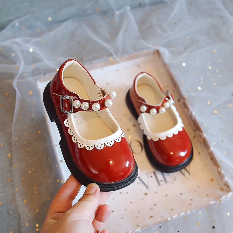 Leather 2023 Children Shoes Trend Princess Fashion Autumn Black Pearl Cute New Shoes Single Performance Shoes Girls
Leather 2023 Children Shoes Trend Princess Fashion Autumn Black Pearl Cute New Shoes Single Performance Shoes Girls