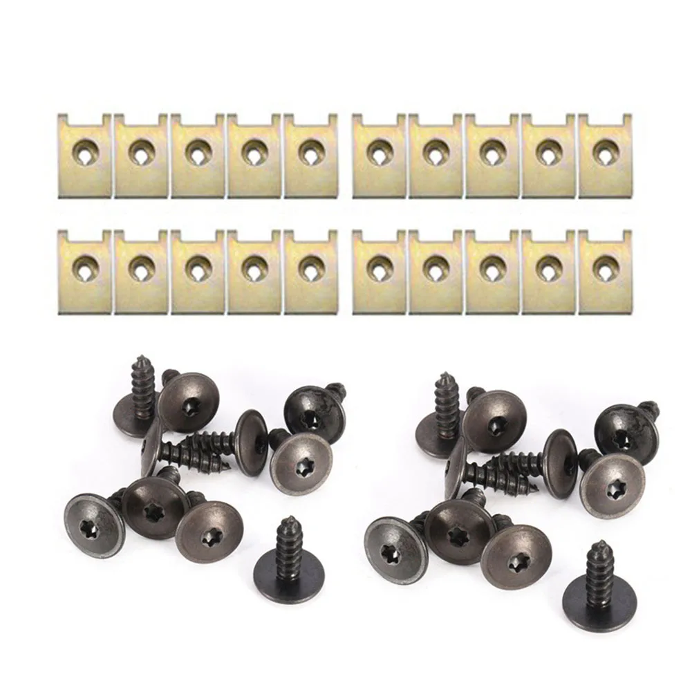 Auto Fastener Clips Screws & Clips 20PCS Bolt-On Hook And Loop Fastener For Golf For Passat N90974701 N91160401
Auto Fastener Clips Screws & Clips 20PCS Bolt-On Hook And Loop Fastener For Golf For Passat N90974701 N91160401