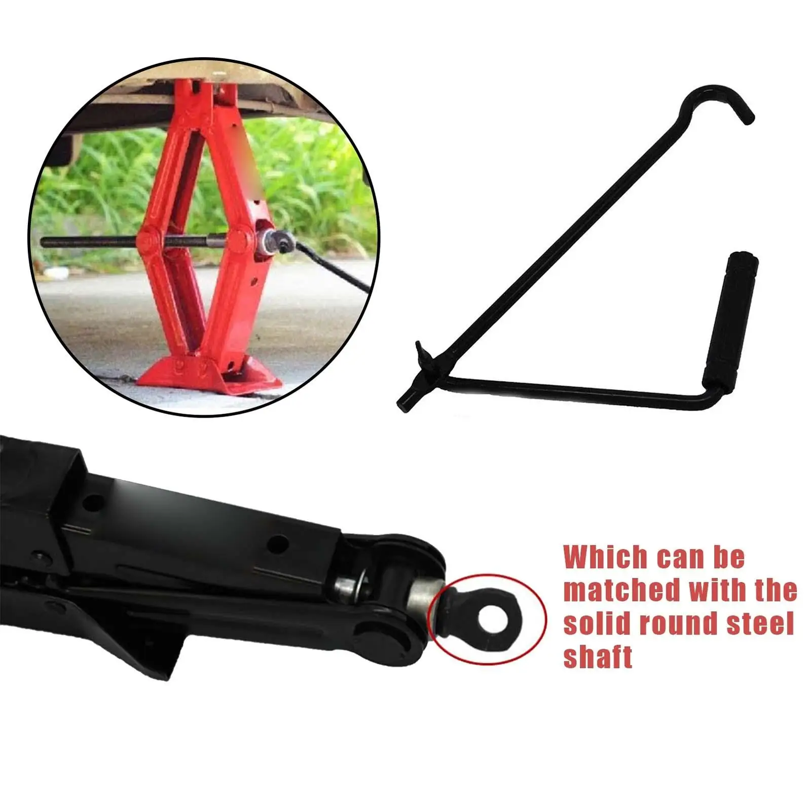 Car Jack Hand Crank Wrench Metal Accessory Professional Effort Operated ,Easy to Carry Tyre Changing Tool Portable
Car Jack Hand Crank Wrench Metal Accessory Professional Effort Operated ,Easy to Carry Tyre Changing Tool Portable