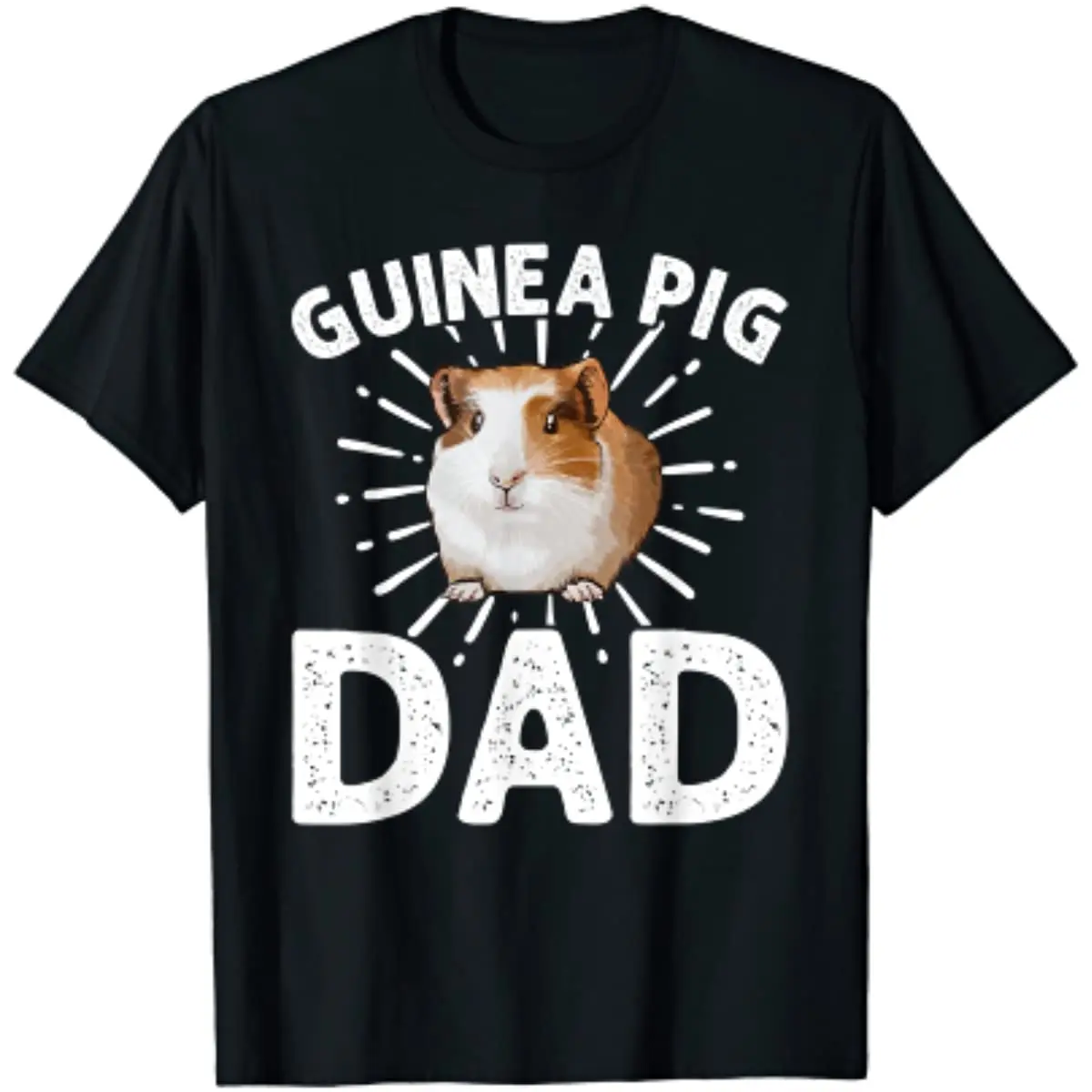 

Cute Guinea Pig Design for Dad Men Cavy Guinea Pig Lovers Men T-Shirt Men Clothing Fathers Day Casual Cotton Four Seasons Tees