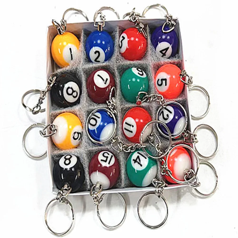 Part KeyChain Gift Resin Beautiful Billiard Ball Easy To Wear Functional Rings Snooker Snooker Cue Accessories
Part KeyChain Gift Resin Beautiful Billiard Ball Easy To Wear Functional Rings Snooker Snooker Cue Accessories