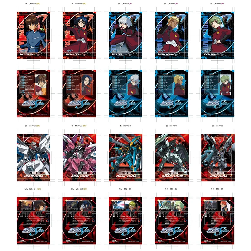 Bandai оригинальный 62781 лист семян гундама, персонаж тела MS, коллекционная карточка, лакус Клайн
Bandai оригинальный 62781 лист семян гундама, персонаж тела MS, коллекционная карточка, лакус Клайн