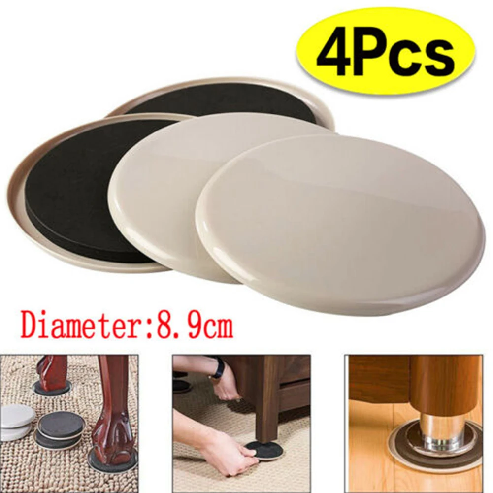 4pcs Furniture Labor-saving Slider Furniture Gasket Furniture Sliding Pad Circular Bookshelf Cabinet Dining Table Protect Floor
4pcs Furniture Labor-saving Slider Furniture Gasket Furniture Sliding Pad Circular Bookshelf Cabinet Dining Table Protect Floor