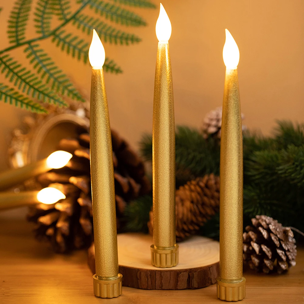 2pcs Flickering Candle Light Table Decorations LED Electronic Candle Lights Flameless Candle Light Lamp Christmas Party Supplies
2pcs Flickering Candle Light Table Decorations LED Electronic Candle Lights Flameless Candle Light Lamp Christmas Party Supplies