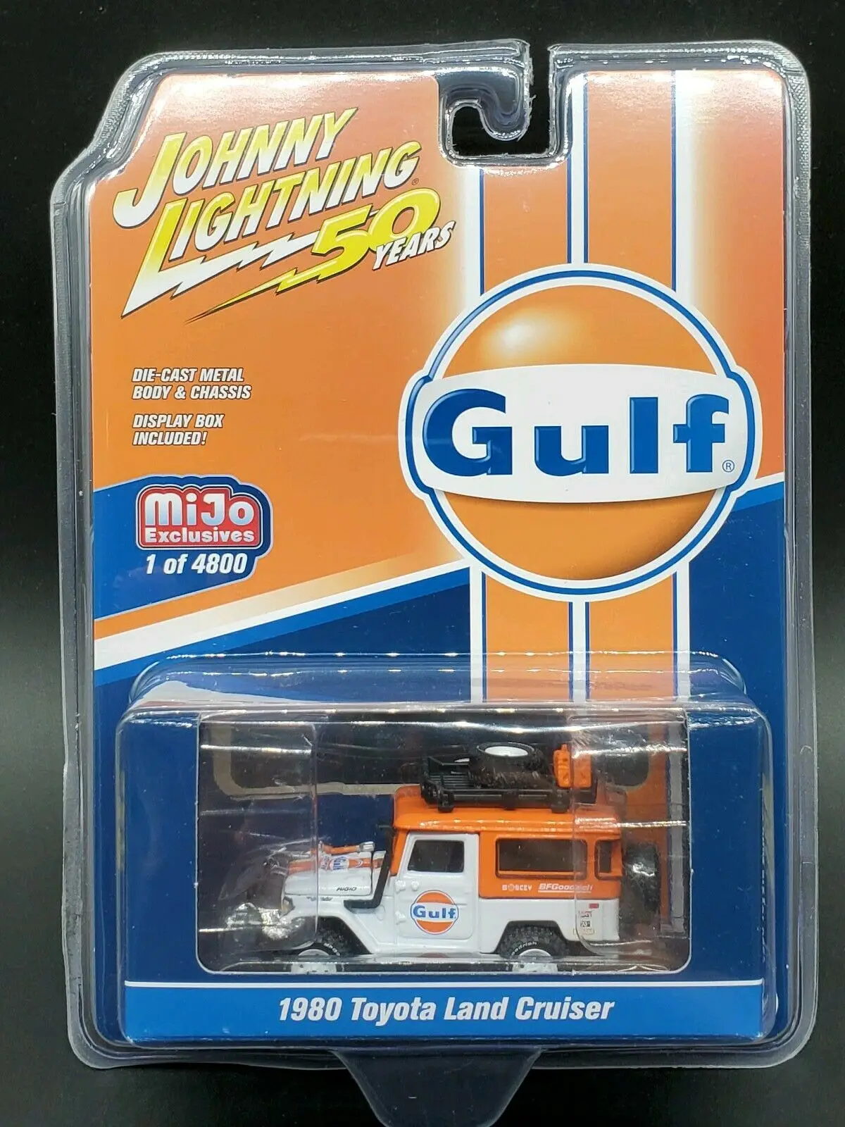 Модель автомобиля из сплава с литьем под давлением Джонни молния 1:64 1980 toyota Land круиз Гольф FJ40 50-я годовщина Ограниченная Коллекция
Модель автомобиля из сплава с литьем под давлением Джонни молния 1:64 1980 toyota Land круиз Гольф FJ40 50-я годовщина Ограниченная Коллекция