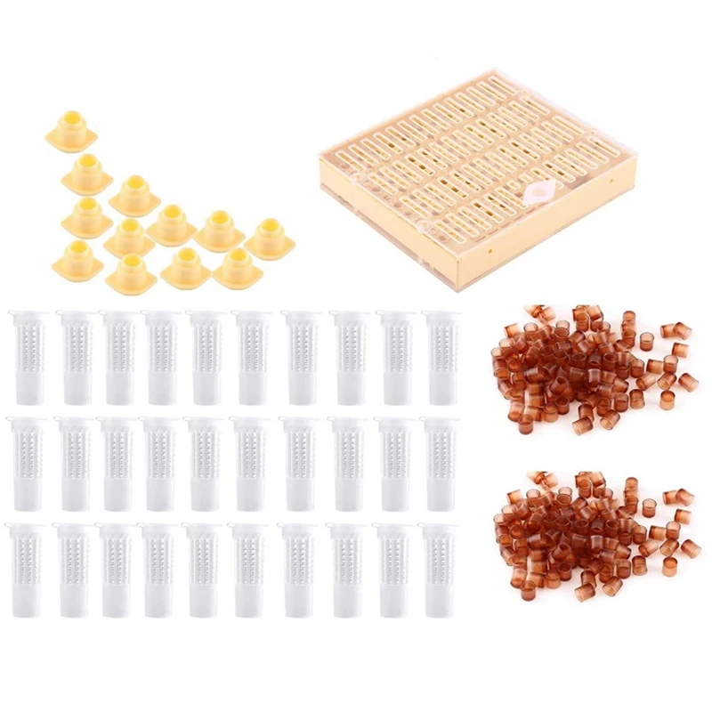 Queen Bee Rearing System Kit,Rearing Grafting Kit for Apiculture Queen Bee Cage Catcher Clip Cell Cup Beekeeping Tool
Queen Bee Rearing System Kit,Rearing Grafting Kit for Apiculture Queen Bee Cage Catcher Clip Cell Cup Beekeeping Tool