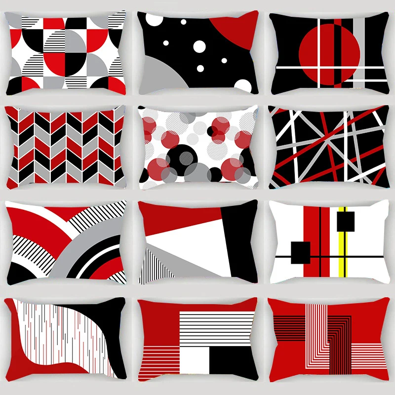 30x50cm Geometric Lines Lumbar Pillow Case Modern Simple Decorative Throw Cushion Cover Home Sofa Car Chair Pillowcase Decor
30x50cm Geometric Lines Lumbar Pillow Case Modern Simple Decorative Throw Cushion Cover Home Sofa Car Chair Pillowcase Decor