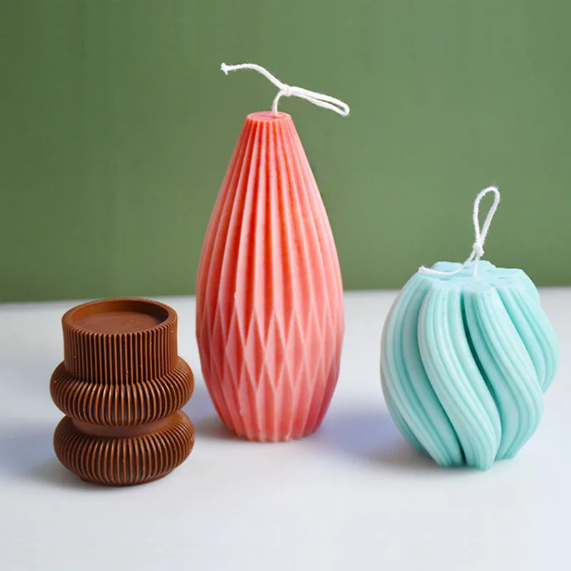 Geometry Stripe Silicone Candles Mold Handmade Making Home Decor 3D Fringe Candle Supplies Gypsum Form Epoxy Resin Casting Mould
Geometry Stripe Silicone Candles Mold Handmade Making Home Decor 3D Fringe Candle Supplies Gypsum Form Epoxy Resin Casting Mould