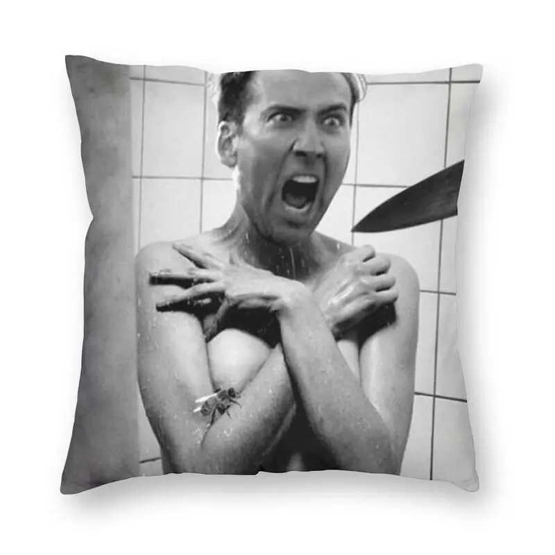 Чехол для подушки с двусторонним 3D принтом Николаса Кейджа, Забавный мем, чехол для подушки, чехол для дивана, индивидуальный чехол, украшен... 
Чехол для подушки с двусторонним 3D принтом Николаса Кейджа, Забавный мем, чехол для подушки, чехол для дивана, индивидуальный чехол, украшен...