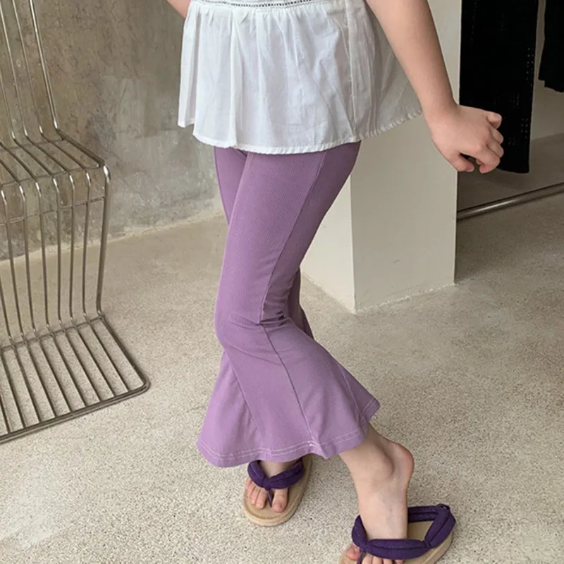 Autumn Girl Fashion Bell Bottoms Kids Solid Casual Pants Skinny Boot Cut Trousers Toddler High Waist Flare Pants Baby Trouser
Autumn Girl Fashion Bell Bottoms Kids Solid Casual Pants Skinny Boot Cut Trousers Toddler High Waist Flare Pants Baby Trouser