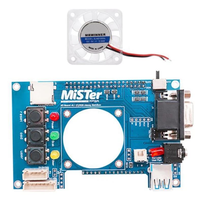 Ручная сварка V6.1 плата ввода/вывода для mr FPGA, аналоговый интерфейс, поддержка SNAC для mr FPGA Kit
Ручная сварка V6.1 плата ввода/вывода для mr FPGA, аналоговый интерфейс, поддержка SNAC для mr FPGA Kit