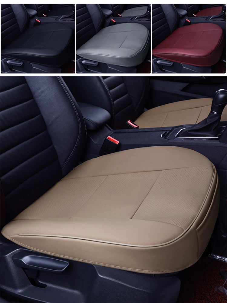 Universal Car Seat Backless Protection Cover Breathable PU Leather Front Seat Mat Four Seasons Cushion Protector
Universal Car Seat Backless Protection Cover Breathable PU Leather Front Seat Mat Four Seasons Cushion Protector